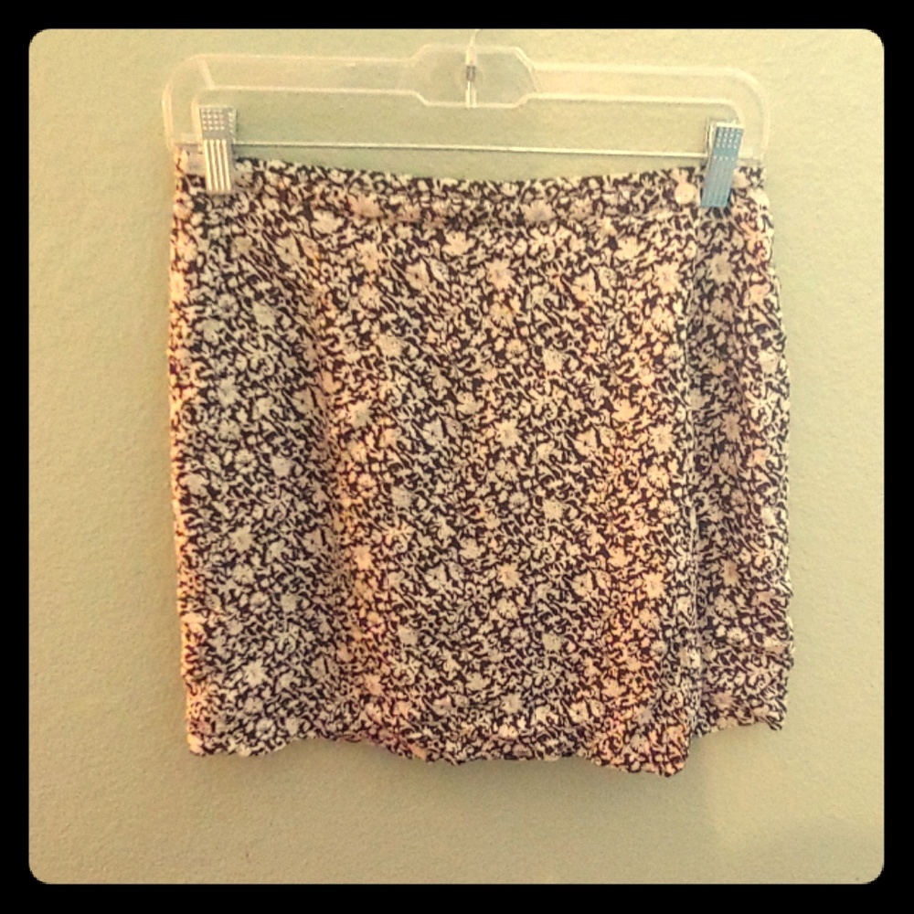 Brown and Yellow Gap Skirt